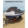 imageKEMIMOTO Jet Ski Cover  Compatible with Yamaha Seadoo Motorboat Cover 2 3 Seater Waterproof UV Resistant 600D Heavy Duty Marine Grade Cover with Air Vents