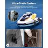 imageKEMIMOTO Jet Ski Fenders PWC Bumpers with Boat Fender Clips ampamp FoldFit Design UltraStable MarineGrade Protection for Jet Skis PWCs and Watercraft