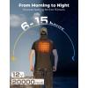 imageKEMIMOTO Mens Heated Camo Vest with 12V 20000mAh Battery Silent Fabric for Hunting Hiking