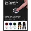 imageKEMIMOTO Mens Motorcycle Heated Pants 36H Heating Time ampamp ESA Armor  WaterResistant Riding Pants for Winter Black