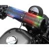 imageKEMIMOTO Motorcycle 4 Speakers BluetoothCompatible Waterproof Sound Bar RadioUSB Sound SystemRGB LED Light7812quot Handlebar Speaker Aluminum Alloy