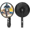imageKEMIMOTO Motorcycle Bar End Side Mirrors Billet Aluminum Rear View Mirrors Fits 22mm or 254mm Handlebars Compatible for Motorcycles EBikes Scooters ATVs UTVs