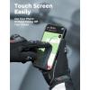 imageKEMIMOTO Motorcycle Gloves for Men Touchscreen Cycling Gloves for Outdoor Sports OnRoad OffRoad Mountain Motorcycle Motorcross Motorbike Dirt Bike Bicycle Racing ATV UTVBlack