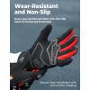 imageKEMIMOTO Motorcycle Gloves for Men Touchscreen Cycling Gloves for Outdoor Sports OnRoad OffRoad Mountain Motorcycle Motorcross Motorbike Dirt Bike Bicycle Racing ATV UTVRed