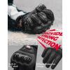 imageKEMIMOTO Motorcycle Gloves for MenWomen Touchscreen Dirt Bike Gloves with Shell AntiSlip for Motorbike Riding Racing Cycling Dirt Bike ATV UTV Motocross BMX HikingBlack