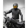 imageKEMIMOTO Motorcycle Jacket Men with CE 2 Armored All Protection Jacket All Season Motorbiker Jacket WindproofBlack