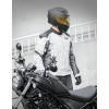 imageKEMIMOTO Motorcycle Jacket Men with CE 2 Armored All Protection Jacket All Season Motorbiker Jacket WindproofGrey