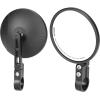 imageKEMIMOTO Motorcycle Rear View Mirror CNC Aluminum Bar End Side Mirror for 22mm or 254mm Handlebar Diameter with M8 Bolt Compatible with Most Motorcycle Ebike Scooters ATV UTV