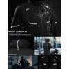 imageKEMIMOTO Motorcycle Riding Heated Jacket with 12V 20000mAh Battery Heating Time 615H Heated Riding Gear for Men CE 1 ProtectionMedium
