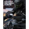 imageKEMIMOTO Motorcycle Riding Heated Jacket with 12V 20000mAh Battery Heating Time 615H Heated Riding Gear for Men CE 1 ProtectionXLarge