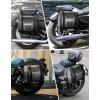 imageKEMIMOTO Motorcycle Saddlebags 25L2 Waterproof Adventure Sport Bike Luggage Bag Saddle Bags Side Bags for Motorbike Travel Motorcycle Bags Grey 2 Pack