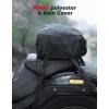imageKEMIMOTO Motorcycle Tail Bag Dual Use Motorcycle Rear Seat Bag with Waterproof Rain Cover 22L34L Expandable Motorbike Helmet Bag Luggage Storage Backpack with 6 straps7L14L