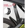 imageKEMIMOTO Mud Guard Flap Longer Rear Shock Absorption Fender Dust Cover Compatible with Surron Light Bee X160 X260 Talaria Sting Protector of ShockAbsorbing for Motorcycle Electric Dirtbike