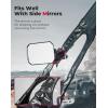 imageKEMIMOTO PRO XP Upper Doors Soft Cab Enclosures 2023 Version Zippers Compatible with Polaris RZR PRO XPTurbo R 20202025 Upper Windows Fit with Side Mirrors and Windshields 2884664 2seat