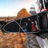 imageKEMIMOTO Side Door Bags Compatible with RZR UTV Front Door with Knee Pad Driver and Passenger Side Storage Bag Set Compatible with Polaris RZR XP 1000 4 1000 Turbo S900 20142018 2PCS