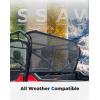 imageKEMIMOTO UTV Rear Window Net Compatible with Pioneer 10003 10005 10006 20162025 Back Window Mesh with Advanced Breathability and High Visibility Keeps Mud and Gravel Out Sunshade Accessory
