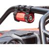 imageKEMIMOTO UTV Speaker Mount Adjustable 2 Strap Style Portable Speaker Holder for 15quot to 25quot Roll Bar Compatible with Polaris RZR Ranger Can Am X3 Commander Pioneer Kawasaki Mule