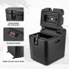 imageKEMIMOTO Under Seat Storage Box  285L753 Gal  with Lock  Compatible with Polaris Ranger XP 1000Crew  20182025  Replace 2882910  Waterproof  Dual Bin Dry Storage Box  Fit Door