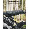 imageKEMIMOTO Universal Dirt Bike Seat Cushions Comfortable PU Leather Electric Bike Seat Padded Protector Cushion Compatible with Surron LBX Light Bee X Storm Ultra Bee Talaria Duke 390 CRF KLR Seway