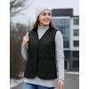 imageKEMIMOTO Womens Heated Vest with Battery Pack Included Heated Jackets for Women Womens Zip Up Winter Electric Quilted Vest