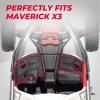 imageKEMIMOTO X3 Front Dash Speaker Pods 65 inch Speaker Pods ampamp Dash Kit Compatible with Can Am Maverick X3ampampMax Sound System Enclosure LH and RH Panels