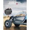 imageKEMIMOTO X3 Full Doors 2 PCS Aluminum Doors Compatible with Can Am Maverick X3 ampamp Max RS DS XRS XDS XMR XRC Turbo RR 20172024 All Models Replace OEM 715004732