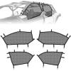 imageKEMIMOTO X3 Max Window Nets Compatible with CanAm Maverick X3 Max 4Door 20172025 Upper Door Side Windscreen Mesh Protective Dust Durable UTV Accessories