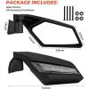 imageKEMIMOTO X3 Side Mirrors with Turn Signal Indicator Blinker Lights Rearview Mirrors Compatible with CanAm Maverick X3 ampamp Max XRS XDS Turbo R RR 2017 2018 2019 2020 2021 2022 2023 2024 2025