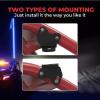 imageKEMIMOTO X3 Whip Mount 2Pack Compatible with 20172025 CanAm Maverick X3 and MAX Models Fit UTV Whip Light Mount Flag Pole Light Bar Brackets CB Antenna