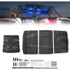 imageKEMIMOTO XP4 1000 Audio Roof Compatible with Polaris RZR XP4 1000 20142023 500W Lightweight UTV Stereo System IP66 Waterproof Bluetooth Multicolor Lights Midnight Party Mode