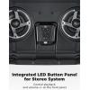 imageKEMIMOTO XP4 1000 Audio Roof Compatible with Polaris RZR XP4 1000 20142023 500W Lightweight UTV Stereo System IP66 Waterproof Bluetooth Multicolor Lights Midnight Party Mode