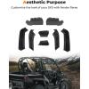 imageKemimoto Wider Fender Flares Compatible with Can Am Commander 1000 800 R Max Mud Guards Flaps Front and Rear OEM Replacement 715002451 715001013