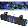 imageKEMIMOTO 2025 Midnight 80 32inch UTV Sound Bar IP65 Water Resistant Golf Cart Sound Bar ATV Speaker Bluetooth with RGB SxS Soundbar Compatible with Polaris RZR CanAm w 12 in Roll Bar26 inches