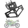 imageKEMIMOTO 2025 Ninja 500 Fender Eliminator Kit Compatible with Ninja 400 Z400 20182023 250 500 Z500 2024 2025 License Plate Bracket Mount Holder Tail Tidy with Stock ampamp Aftermarket Turn Signal