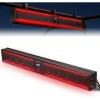 imageKEMIMOTO 39inch 10 Speaker Aluminum UTV Sound Bar Waterproof Music Sync Multicolor Lights SxS Speakers Soundbar for UTV Golf Cart Marine with 125 in  2 in Roll Bar
