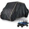 imageKEMIMOTO 420D Waterproof UTV Cover 46 Seater Compatible with Polaris Ranger Crew XP 1000 General RZR XP 4 Talon Pioneer Teryx 4 Uforce U10 Pro XL 2025 with Reflective Strips Easy Use Cover MediumSmall