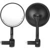 imageKEMIMOTO Billet Aluminum Motorcycle Rearview Mirrors Universal Adjustable Bar End Side Mirror with M6 M8 Bolt Fits 16519mm Handlebar Compatible with Motorcycle Motorbikes Scooters ATV