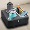 imageKEMIMOTO Couch Cup Holder Couch Tray Sofa Cup Holder PU Leather AntiSlip ampamp SpillProof Bed Caddy Organizer Sofa Tray for Drinks Snacks Remotes Cell Phones