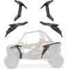 imageKEMIMOTO Fender Flare Set Extended Fender Flares Against Mud and Dirt 85 Inch FrontampampRear Mud Flap Compatible with 20142023 Polaris RZR XP 10004 20162023 XP Turbo420182023 Turbo S4