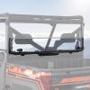 imageKEMIMOTO Foldable Rear Window 2IN1 Vented Rear Windshield Compatible with Polaris Ranger XP 1000Crew 20172025 Polaris Ranger 1000Crew 20202025 Ranger XP 900Crew 20132019Crystal Clear