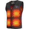 imageKEMIMOTO Heated Vest for Men Electric Warming Vest for Hunting ampamp Winter Sports Battery Not IncludedBlack