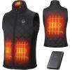 imageKEMIMOTO Heated Vest for Women Quilted Vest with 10000mah Battery Pack Included Winter Heated Jackets with APP Control