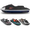 imageKEMIMOTO Jet Ski Cover  Compatible with Yamaha Seadoo Motorboat Cover 2 3 Seater Waterproof UV Resistant 600D Heavy Duty Marine Grade Cover with Air Vents