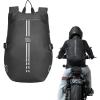 imageKEMIMOTO Motorcycle Backpack 40L Motorcycle Backpacks for men Waterresistant Helmet Bag for Travel Daily Trips Office Trips