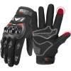 imageKEMIMOTO Motorcycle Gloves for Men Touchscreen Cycling Gloves for Outdoor Sports OnRoad OffRoad Mountain Motorcycle Motorcross Motorbike Dirt Bike Bicycle Racing ATV UTVBlack