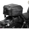 imageKEMIMOTO Motorcycle Tail Bag Rivet with Secure Locking Bracket 25L Large Capacity Universal Motorcycle Luggage Travel Storage Bag for Trip Camping Outdoor