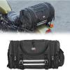 imageKEMIMOTO Motorcycle Travel Luggage Bags 25L Motorcycle Tail Bags Expandable Sissy Bar Rear Seat Roll Helmet Storage with 4 Straps