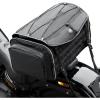 imageKEMIMOTO Motorcycle Travel Luggage Bags 50L Expandable Large Capacity Motorcycle Tail Bag Waterproof Rear Rack Trunk Motor Pannier Bag with Rain Cover and Straps