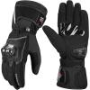 imageKEMIMOTO Motorcycle Winter Gloves for MenWarm Touchscreen Tactical Riding Gloves Carbon Fiber Protection Rainproof Windproof ATV UTV SnowmobileBlack