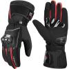 imageKEMIMOTO Motorcycle Winter Gloves for MenWarm Touchscreen Tactical Riding Gloves Carbon Fiber Protection Rainproof Windproof ATV UTV SnowmobileRed